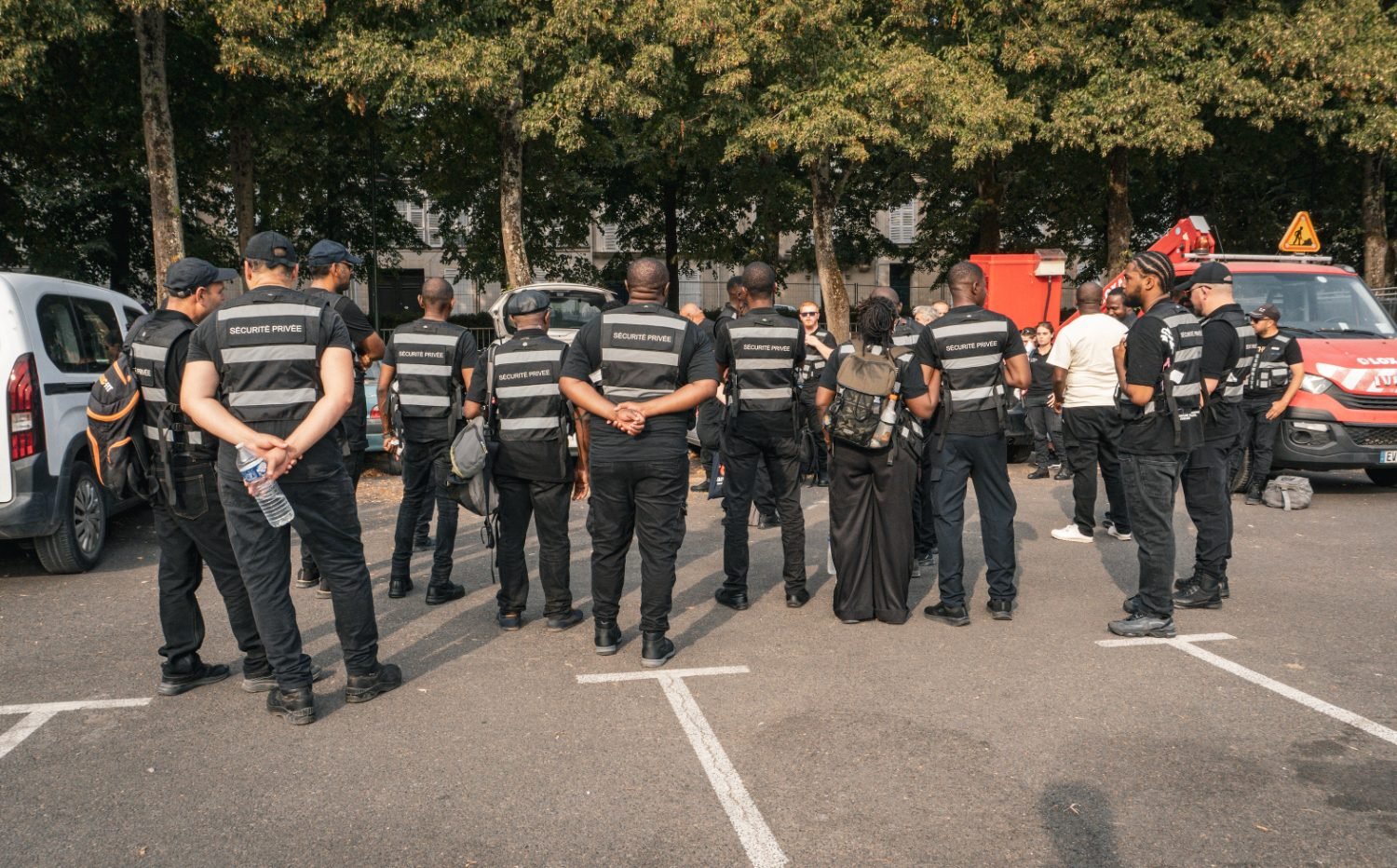 Les équipes de la Société Mancelle de Sécurité